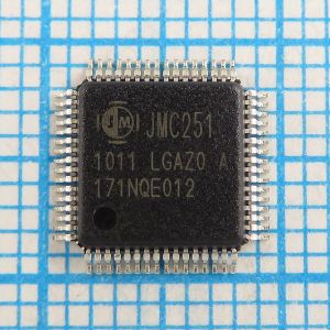 JMC251 JMC251-LGAZ0A - PCIEx Ethernet контроллер и кардридер