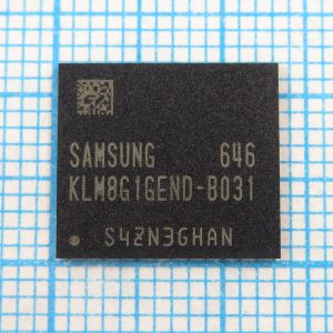 KLM8G1GEND-B031 - eMMC (embedded MultiMediaCard) флеш-память типа NAND