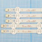 Комплект светодиодной подсветки для телевизоров LG 42 дюйма серии 42LN и 42LA