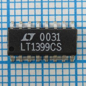 LT1399CS - Трехканальный усилитель с полосой пропускания 300мГц