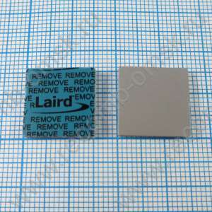 Теплопроводящая резина Laird T-FLEX780 15мм x 15мм  2.0mm