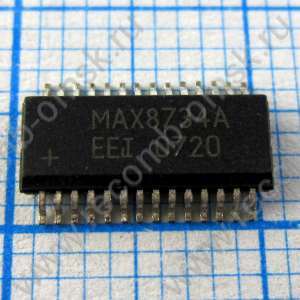 MAX8734A MAX8734AEEI - Высокоэффективный двухканальный ШИМ контроллер