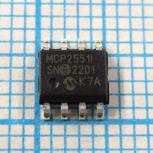 MCP2551 SOIC8 - Высокоскоростной приемопередатчик CAN