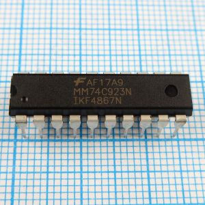 MM74C923N - Шифратор клавиатурной матрицы 4 х 5