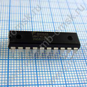 MM74C923N - Шифратор клавиатурной матрицы 4 х 5