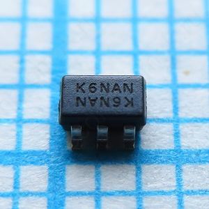 MMDT3904-7-F MMDT3904 K6NAN 40V 0.2A - двойной NPN транзистор
