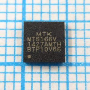 MT6166V - многомодовый RF-трансивер (приёмопередатчик) для использования в мобильных телефонах и планшетах.