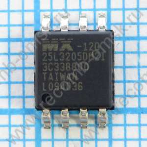 MX25L3205D MX25L3205DM2I - Flash память с последовательным интерфейсом SPI объемом 32Mbit