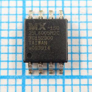 MX25L8005M2C-15G - Микросхема Flash с последовательным интерфейсом