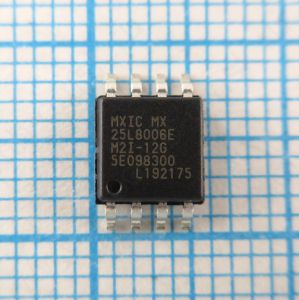 MX25L8006E 8Mbit - Микросхема Flash с последовательным интерфейсом