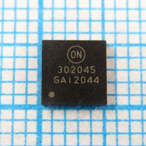 NCP302045 NCP302045MNTW - интегральная схема, объединяющая драйвер MOSFET и силовой MOSFET в одном корпусе.