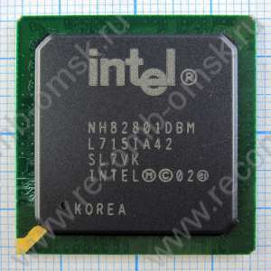 SL7VK 82801DBM NH82801DBM FW82801DBM SL6DN - Контроллер ввода-вывода ICH-4M(I/O Controller Hub Mobile)