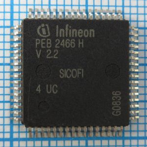PEB2466H - Four Channel Codec Filter with PCM- and µ-Controller Interface