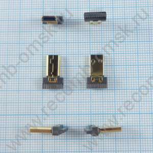 Разъем Mini USB -  19 pins - PJ160M