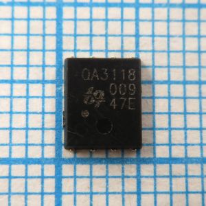 QA3118M6N 30V 63A 115A - Сдвоенный N канальный MOSFET транзистор