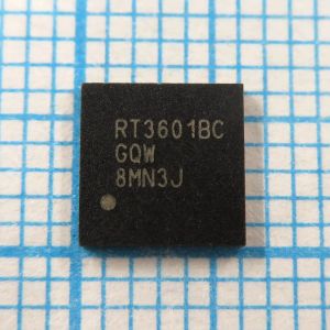 RT3601BCGQW - Трехканальный ШИМ-контроллер со встроенным драйвером для питания ядра мобильного процессора IMVP8