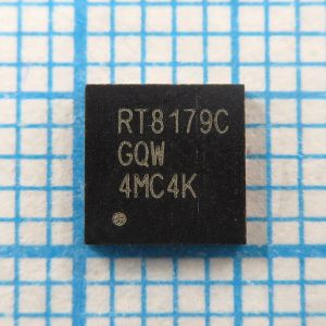 RT8179C RT8179CGQW - ШИМ-контроллер с двумя выходами и 2 встроенными драйверами для Блок питания мобильного процессора AMD SVI2