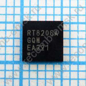 RT8206A RT8206AGQW - Двухканальный высокоэффективный контроллер питания ноутбука
