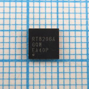 RT8206A RT8206AGQW - Двухканальный высокоэффективный контроллер питания ноутбука