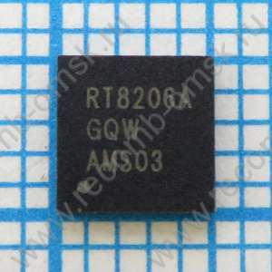 RT8206A RT8206AGQW - Двухканальный высокоэффективный контроллер питания ноутбука