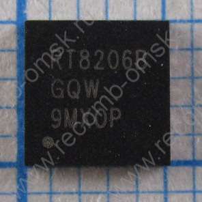 RT8206B RT8206BGQW - Двухканальный высокоэффективный контроллер питания ноутбука