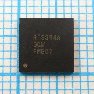 RT8894A - двухканальный многофазный ШИМ-контроллер с интерфейсом I2C для питания процессора AMD SVI2