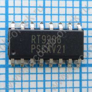RT9206 - Высокоэффективный однофазный синхронный ШИМ контроллер