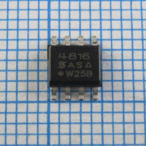 SI4816D - cдвоенный N канальный транзистор
