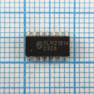 SLM21814 - высоковольтный быстродействующий драйвер мощных MOSFET и IGBT с независимыми опорными выходными каналами верхнего и нижнего плеча