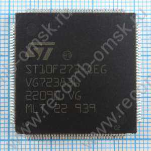 ST10F273-CEG - Микроконтроллер 16бит 512кб. FLASH 36кб. RAM - ST10F273-CEG 28x28mm