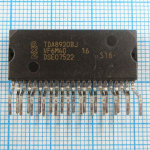 TDA8920BJ 2 x 100W - усилитель мощности класса D