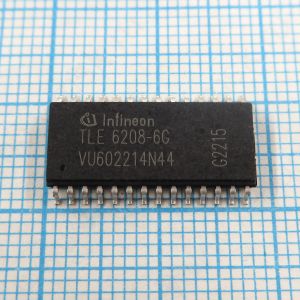 TLE6208-6G - Микросхема используется в автомобильной электронике
