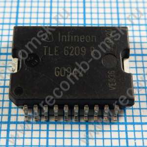 TLE6209R - Полномостовой драйвер двигателя постоянного тока с интерфейсом SPI