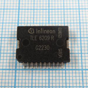 TLE6209R - Полномостовой драйвер двигателя постоянного тока с интерфейсом SPI