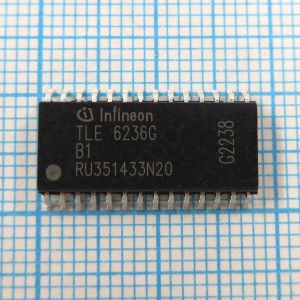 TLE6236G - Микросхема используется в автомобильной электронике