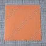 Thermal pad 1.0mm orange 5 W/mK (теплопроводящая резина)