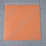 Thermal pad 1.5mm orange 5 W/mK (теплопроводящая резина)