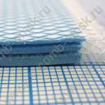 Thermal pad 0.5mm Light blue 6 W/mK (теплопроводящая резина)