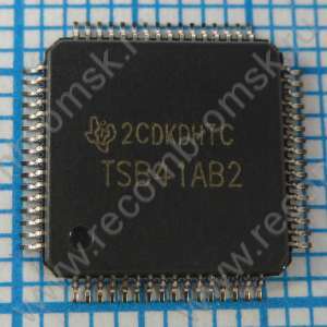 TSB41AB2 - Двухпортовый контроллер IEEE 1394a