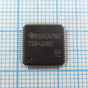 TSB41AB2 - Двухпортовый контроллер IEEE 1394a
