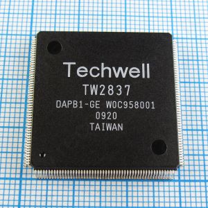 TW2837 TW2837PB1-GE - 4х-канальный видео/аудио декодер и 2х-канальный видео кодер