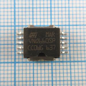 VNQ660SP - 4х канальное твердотельное реле