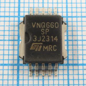 VNQ660SP - 4х канальное твердотельное реле