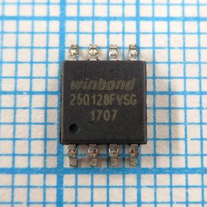 25Q128FVSG 3V - Flash память с последовательным интерфейсом объемом 128Mbit