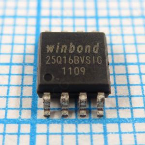 25Q16BVSIG 25Q16BV 3.3V 16M-bit - Flash память последовательная