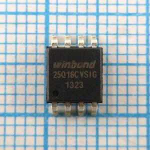 W25Q16CVSIG - Flash память с последовательным интерфейсом объемом 16Mbit