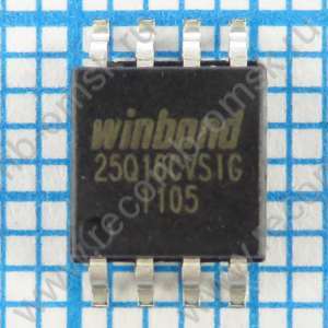W25Q16CVSIG - Flash память последовательная