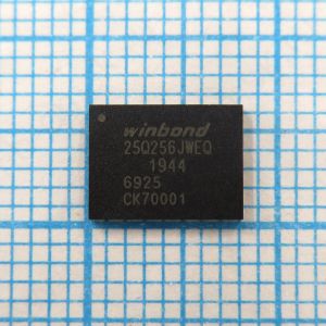25Q256JWEQ W25Q256JWEQ 1.8V 256Mbit - Flash память с последовательным интерфейсом