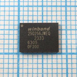 25Q256JWEQ W25Q256JWEQ 1.8V 256Mbit - Flash память с последовательным интерфейсом