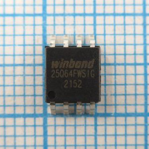 25Q64FWSIG 1.8V - Flash память с последовательным интерфейсом объемом 64Mbit